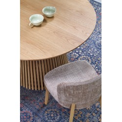 'BASSO Natural Oak Chair / Upholstery: CREMONA 14' 'BASSO Natural Oak Chair / Upholstery: CREMONA 14'