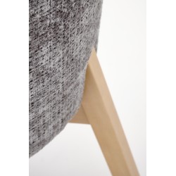 'BASSO Natural Oak Chair / Upholstery: CREMONA 96' 'BASSO Natural Oak Chair / Upholstery: CREMONA 96'