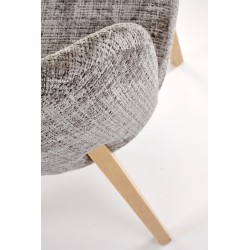 'BASSO Natural Oak Chair / Upholstery: CREMONA 96' 'BASSO Natural Oak Chair / Upholstery: CREMONA 96'