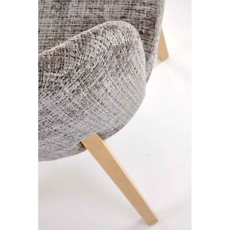 'BASSO Natural Oak Chair / Upholstery: CREMONA 96' 'BASSO Natural Oak Chair / Upholstery: CREMONA 96'