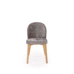 'BASSO Natural Oak Chair / Upholstery: CREMONA 96' 'BASSO Natural Oak Chair / Upholstery: CREMONA 96'