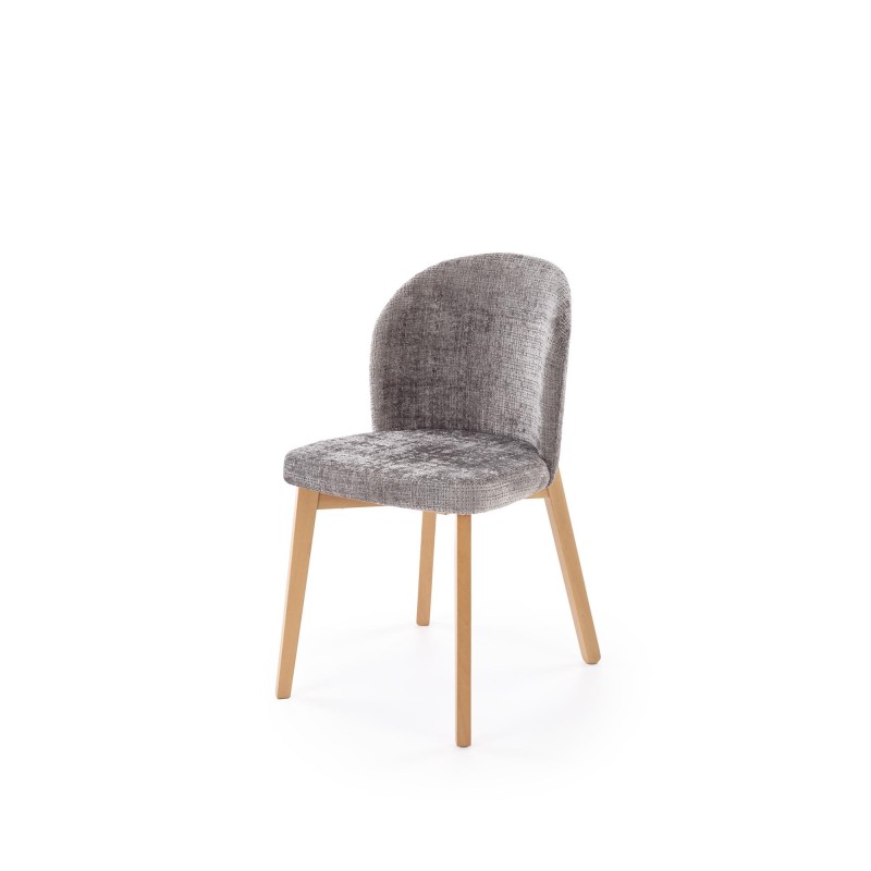 'BASSO Natural Oak Chair / Upholstery: CREMONA 96' 'BASSO Natural Oak Chair / Upholstery: CREMONA 96'