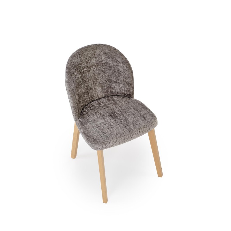 'BASSO Natural Oak Chair / Upholstery: CREMONA 96' 'BASSO Natural Oak Chair / Upholstery: CREMONA 96'