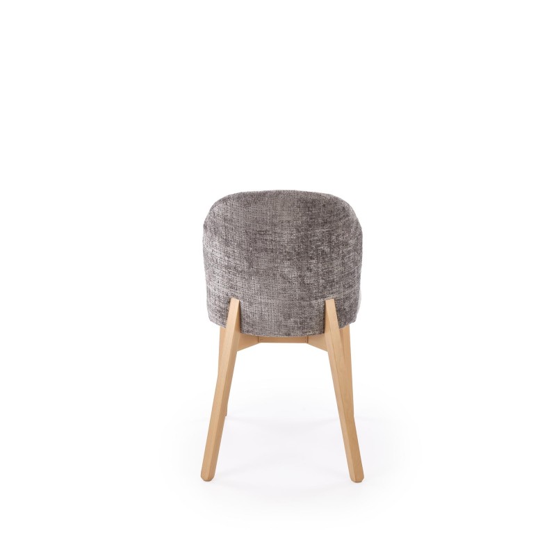 'BASSO Natural Oak Chair / Upholstery: CREMONA 96' 'BASSO Natural Oak Chair / Upholstery: CREMONA 96'