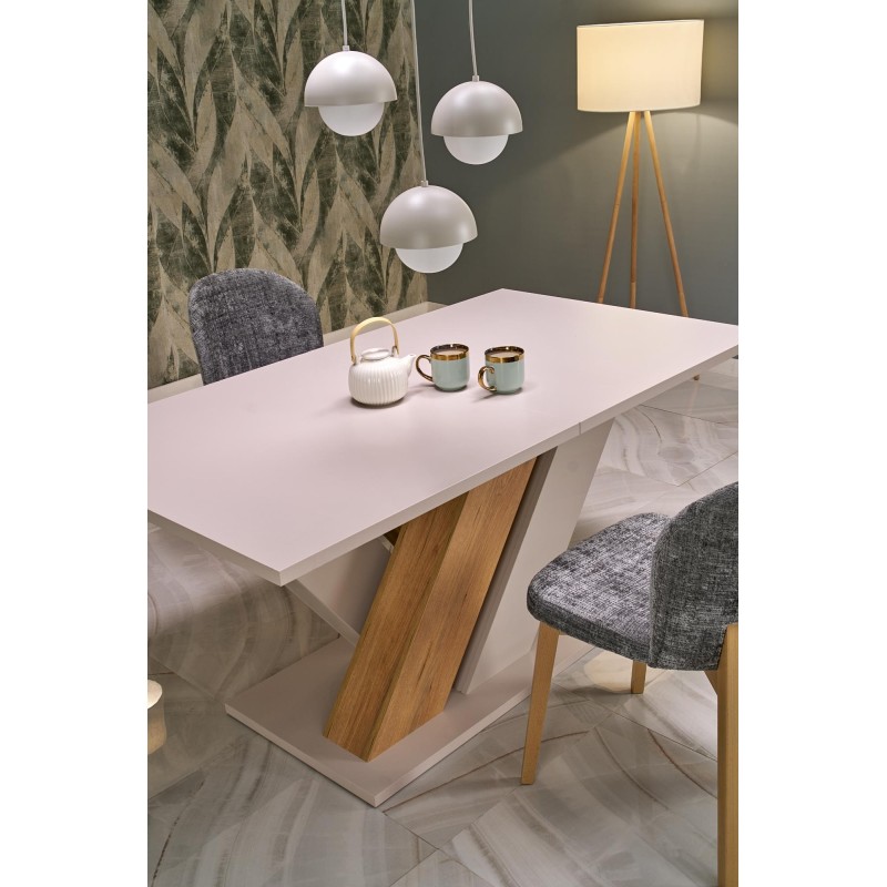 'BASSO Natural Oak Chair / Upholstery: CREMONA 96' 'BASSO Natural Oak Chair / Upholstery: CREMONA 96'