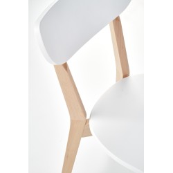 'BUGGI Natural / White Chair' 'BUGGI Natural / White Chair'