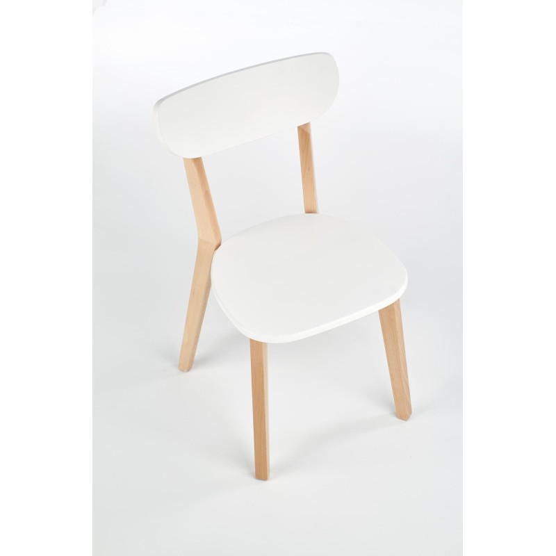 'BUGGI Natural / White Chair' 'BUGGI Natural / White Chair'