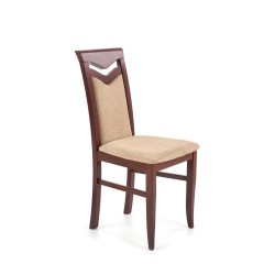 'CITRONE Dark Walnut Chair / Upholstery: JAZZ 2'