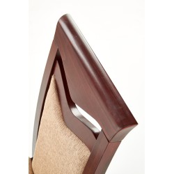 'CITRONE Dark Walnut Chair / Upholstery: JAZZ 2' 'CITRONE Dark Walnut Chair / Upholstery: JAZZ 2'