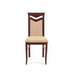 'CITRONE Dark Walnut Chair / Upholstery: JAZZ 2' 'CITRONE Dark Walnut Chair / Upholstery: JAZZ 2'