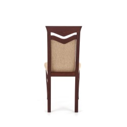 'CITRONE Dark Walnut Chair / Upholstery: JAZZ 2' 'CITRONE Dark Walnut Chair / Upholstery: JAZZ 2'