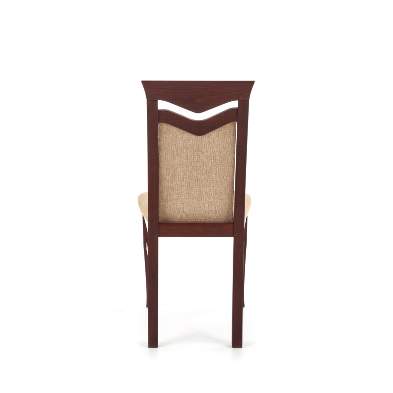 'CITRONE Dark Walnut Chair / Upholstery: JAZZ 2' 'CITRONE Dark Walnut Chair / Upholstery: JAZZ 2'