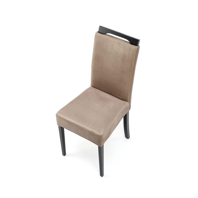 'CLARION 2 Black Chair / Upholstery: MONOLITH 09' 'CLARION 2 Black Chair / Upholstery: MONOLITH 09'