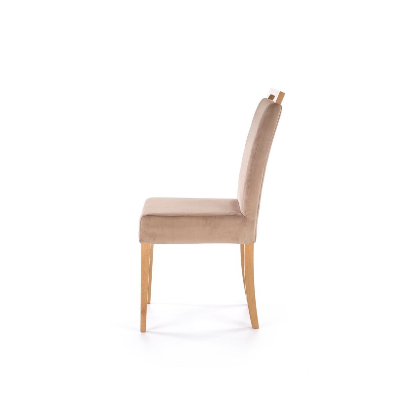 'CLARION Honey Oak Chair / Upholstery: MONOLITH 09' 'CLARION Honey Oak Chair / Upholstery: MONOLITH 09'