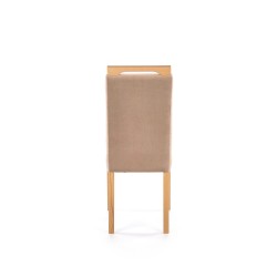 'CLARION Honey Oak Chair / Upholstery: MONOLITH 09' 'CLARION Honey Oak Chair / Upholstery: MONOLITH 09'