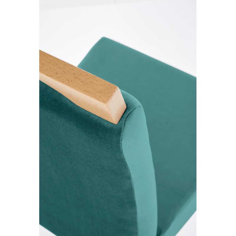 'CLARION Honey Oak Chair / Upholstery: MONOLITH 37' 'CLARION Honey Oak Chair / Upholstery: MONOLITH 37'