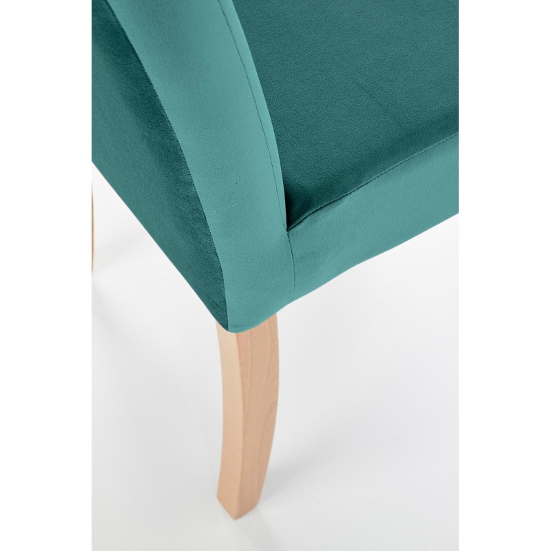 'CLARION Honey Oak Chair / Upholstery: MONOLITH 37' 'CLARION Honey Oak Chair / Upholstery: MONOLITH 37'