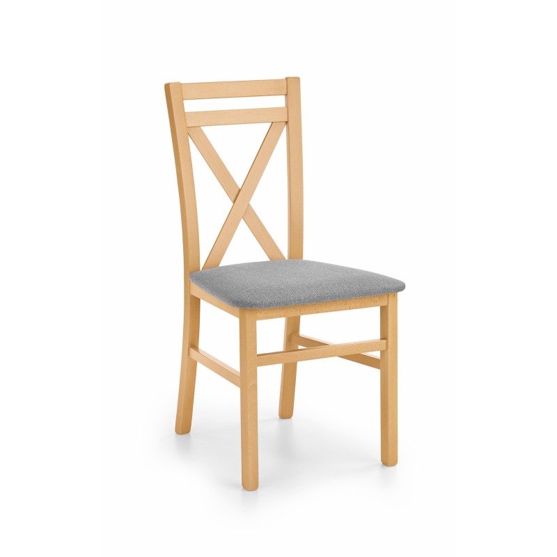 "DARIUSZ Honey Oak Chair / Upholstery: Inari 91" "DARIUSZ Honey Oak Chair / Upholstery: Inari 91"