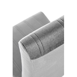 'DIEGO 3 Honey Oak Chair / Quilted Velvet Stripes - MONOLITH 85' 'DIEGO 3 Honey Oak Chair / Quilted Velvet Stripes - MONOLITH 85'