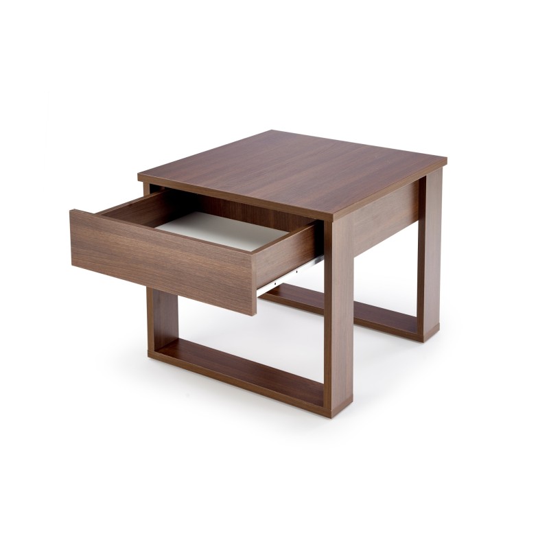 'NEA SQUARE Coffee Table Dark Walnut Color' 'NEA SQUARE Coffee Table Dark Walnut Color'