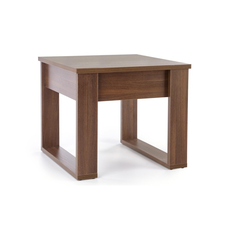 'NEA SQUARE Coffee Table Dark Walnut Color' 'NEA SQUARE Coffee Table Dark Walnut Color'