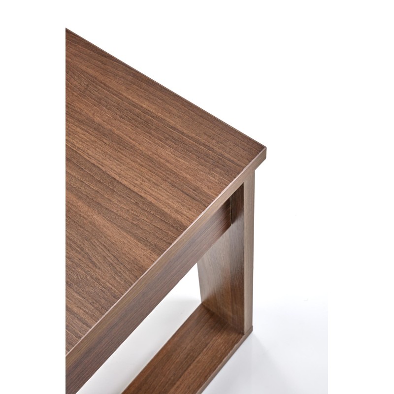 'NEA SQUARE Coffee Table Dark Walnut Color' 'NEA SQUARE Coffee Table Dark Walnut Color'