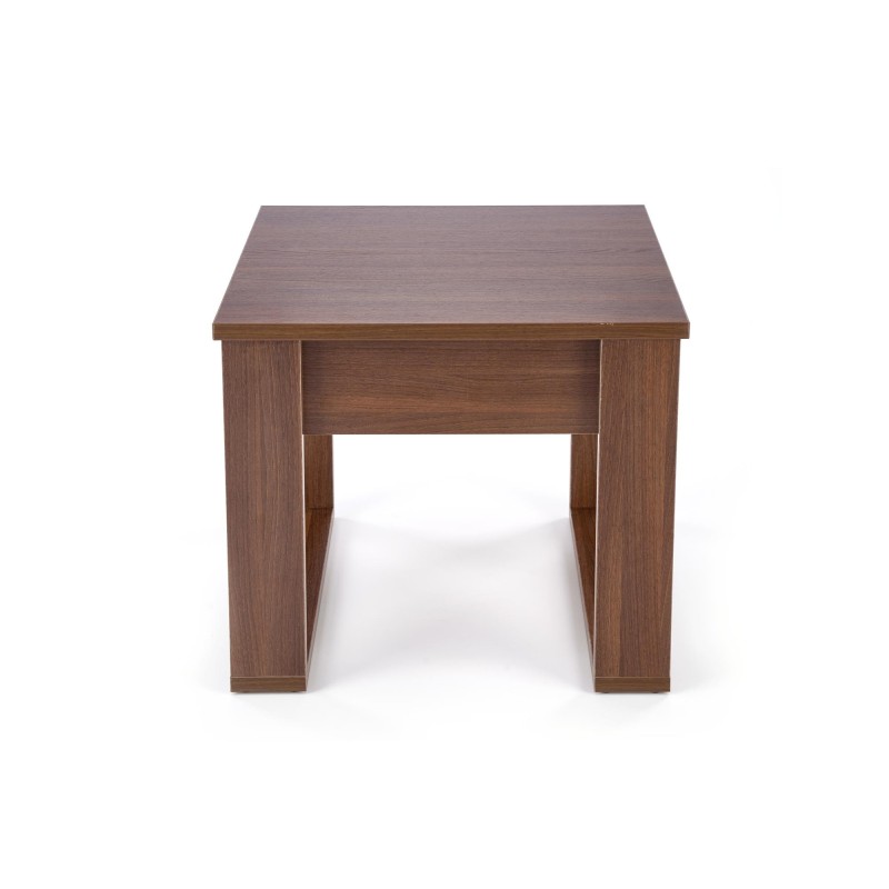 'NEA SQUARE Coffee Table Dark Walnut Color' 'NEA SQUARE Coffee Table Dark Walnut Color'