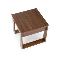 'NEA SQUARE Coffee Table Dark Walnut Color' 'NEA SQUARE Coffee Table Dark Walnut Color'