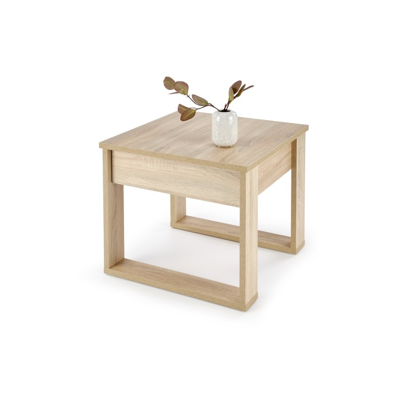 'NEA SQUARE Coffee Table in Sonoma Oak Color' 'NEA SQUARE Coffee Table in Sonoma Oak Color'