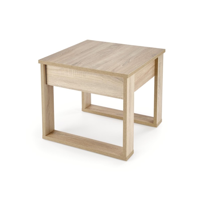 'NEA SQUARE Coffee Table in Sonoma Oak Color' 'NEA SQUARE Coffee Table in Sonoma Oak Color'