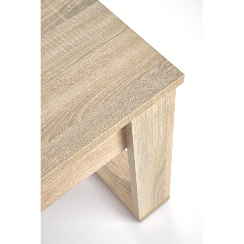 'NEA SQUARE Coffee Table in Sonoma Oak Color' 'NEA SQUARE Coffee Table in Sonoma Oak Color'