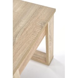 'NEA SQUARE Coffee Table in Sonoma Oak Color' 'NEA SQUARE Coffee Table in Sonoma Oak Color'