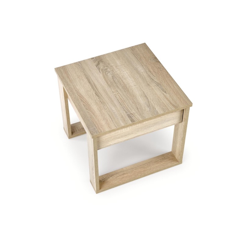 'NEA SQUARE Coffee Table in Sonoma Oak Color' 'NEA SQUARE Coffee Table in Sonoma Oak Color'