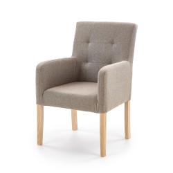 'FILO Honey Oak Armchair / Upholstery: Inari 23' 'FILO Honey Oak Armchair / Upholstery: Inari 23'