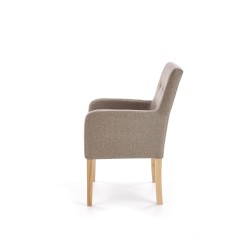 'FILO Honey Oak Armchair / Upholstery: Inari 23' 'FILO Honey Oak Armchair / Upholstery: Inari 23'