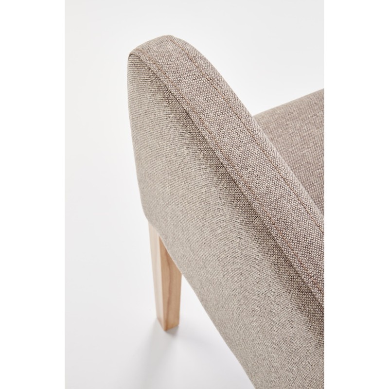 'FILO Honey Oak Armchair / Upholstery: Inari 23' 'FILO Honey Oak Armchair / Upholstery: Inari 23'