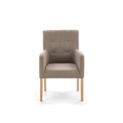 'FILO Honey Oak Armchair / Upholstery: Inari 23' 'FILO Honey Oak Armchair / Upholstery: Inari 23'