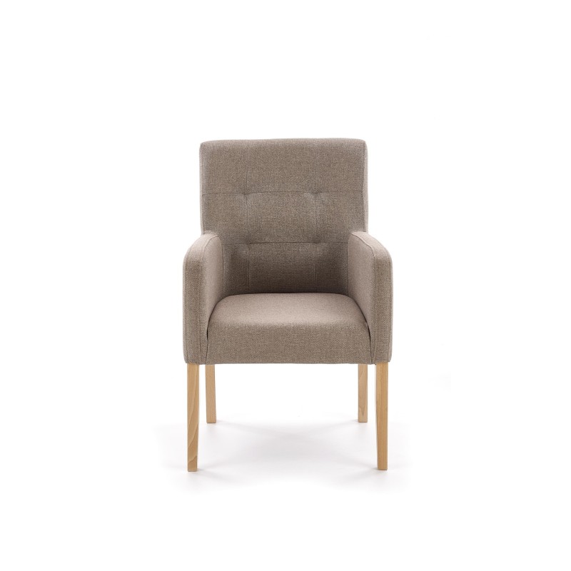 'FILO Honey Oak Armchair / Upholstery: Inari 23' 'FILO Honey Oak Armchair / Upholstery: Inari 23'