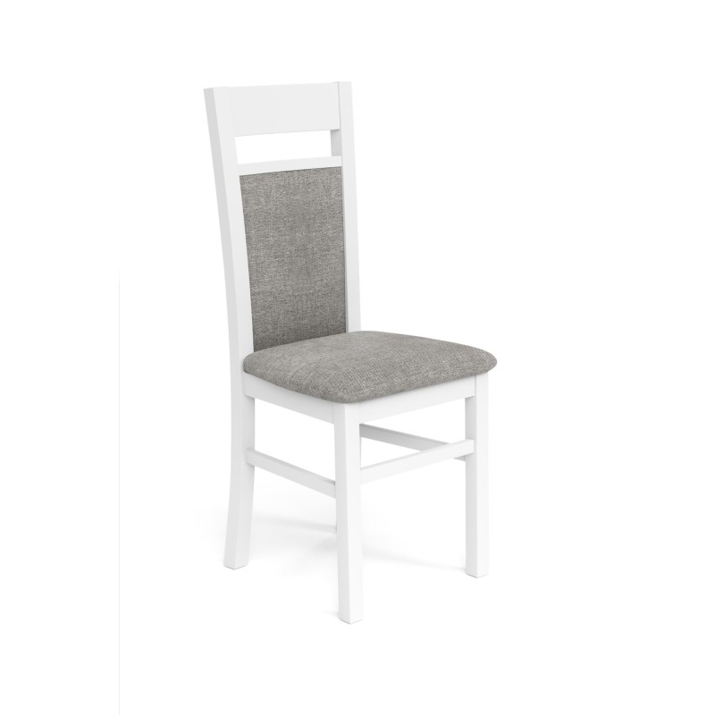 'GERARD2 White Chair / Upholstery: Inari 91' 'GERARD2 White Chair / Upholstery: Inari 91'