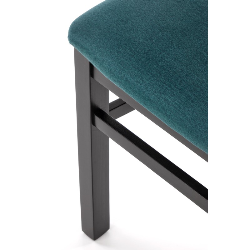'GERARD2 Black Chair / Upholstery: Monolith 37 Velvet' 'GERARD2 Black Chair / Upholstery: Monolith 37 Velvet'