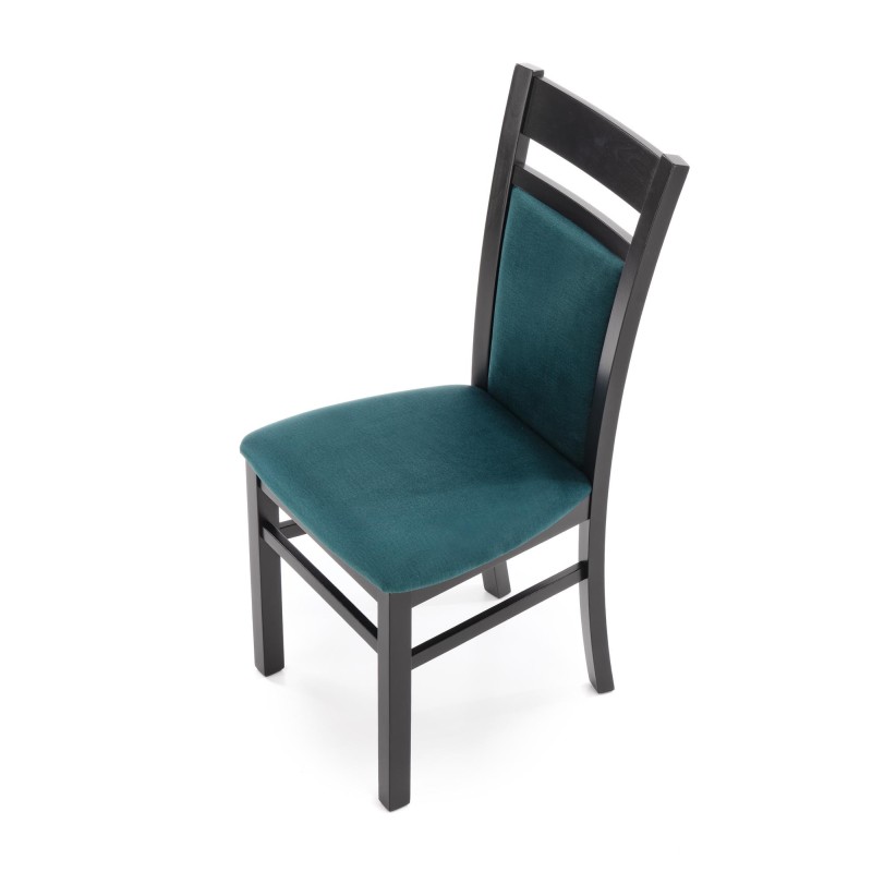 'GERARD2 Black Chair / Upholstery: Monolith 37 Velvet' 'GERARD2 Black Chair / Upholstery: Monolith 37 Velvet'