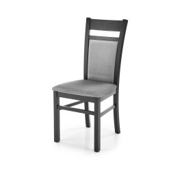 'GERARD2 Black Chair / Upholstery: Monolith 85 Velvet'