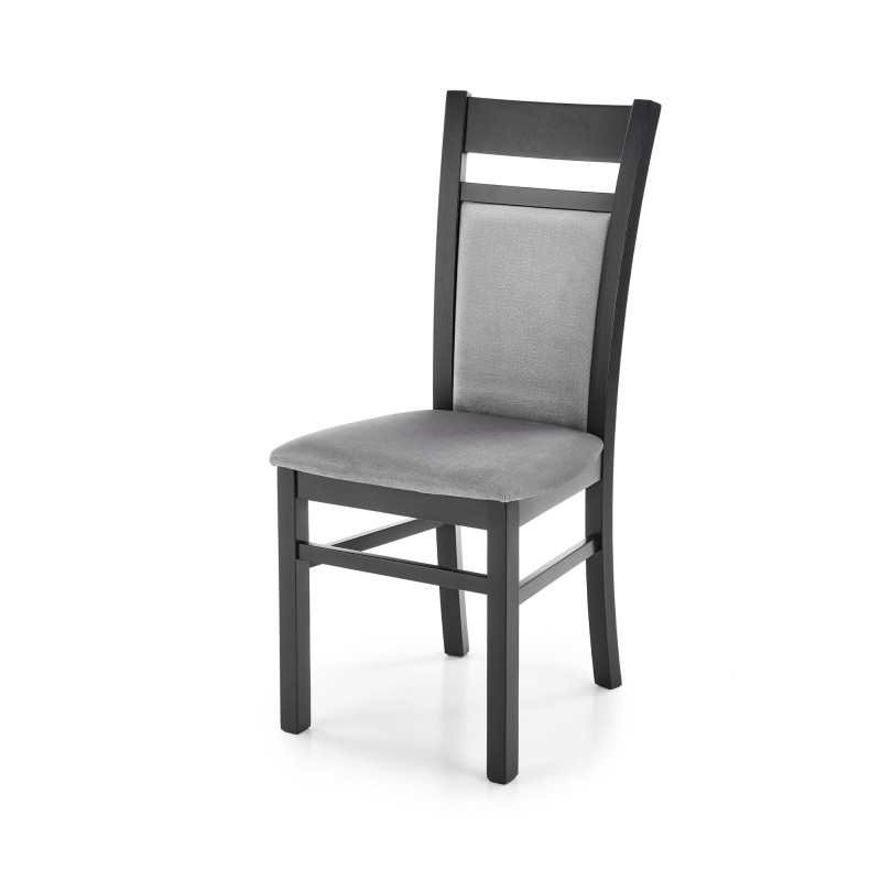 'GERARD2 Black Chair / Upholstery: Monolith 85 Velvet'