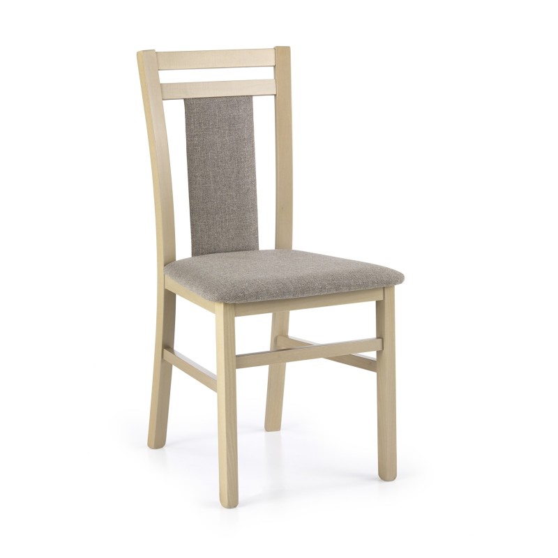 'HUBERT8 Sonoma Oak Chair / Upholstery: Inari 23' 'HUBERT8 Sonoma Oak Chair / Upholstery: Inari 23'