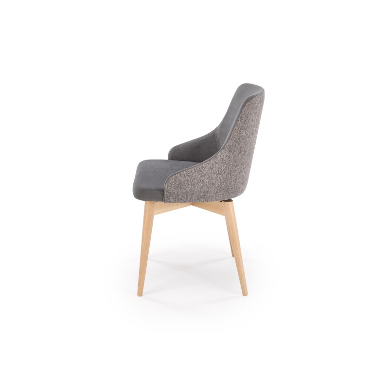 'MALAGA Ash Chair / Upholstery: MAVEL 14 / STELAR 92' 'MALAGA Ash Chair / Upholstery: MAVEL 14 / STELAR 92'