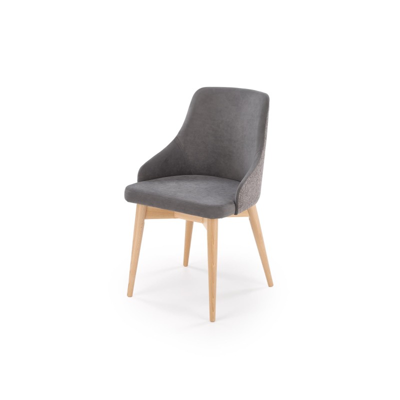 'MALAGA Ash Chair / Upholstery: MAVEL 14 / STELAR 92' 'MALAGA Ash Chair / Upholstery: MAVEL 14 / STELAR 92'