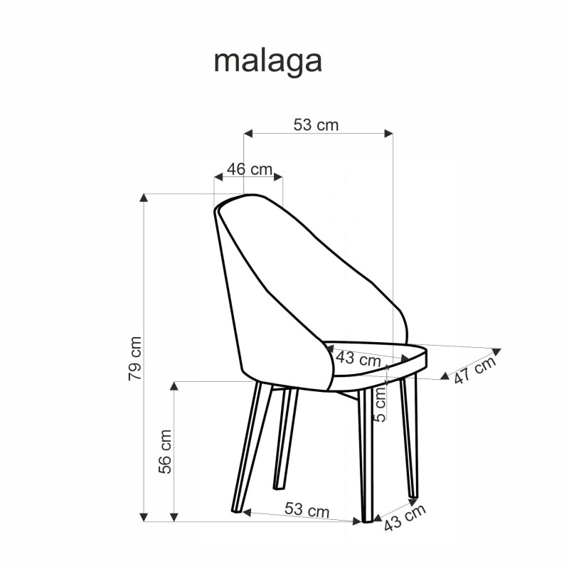 MALAGA krzesło popiel / tap: MAVEL 14 / STELAR 92 (1p 1szt) MALAGA krzesło popiel / tap: MAVEL 14 / STELAR 92 (1p 1szt)