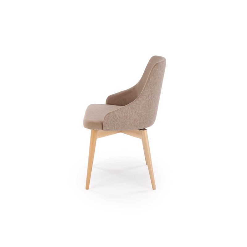 'MALAGA Beige Chair / Upholstery: MAVEL 38 / STELAR 16' 'MALAGA Beige Chair / Upholstery: MAVEL 38 / STELAR 16'