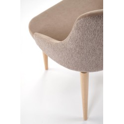 'MALAGA Beige Chair / Upholstery: MAVEL 38 / STELAR 16' 'MALAGA Beige Chair / Upholstery: MAVEL 38 / STELAR 16'