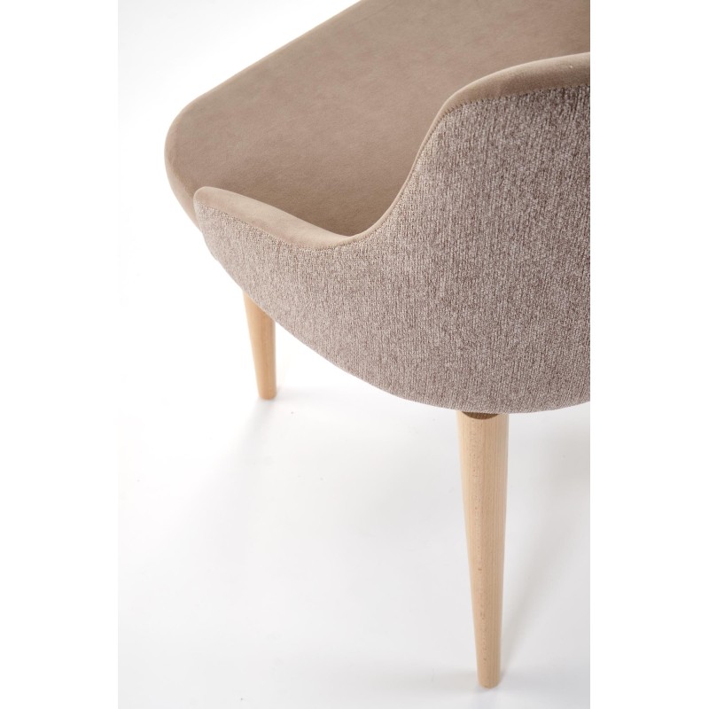 'MALAGA Beige Chair / Upholstery: MAVEL 38 / STELAR 16' 'MALAGA Beige Chair / Upholstery: MAVEL 38 / STELAR 16'